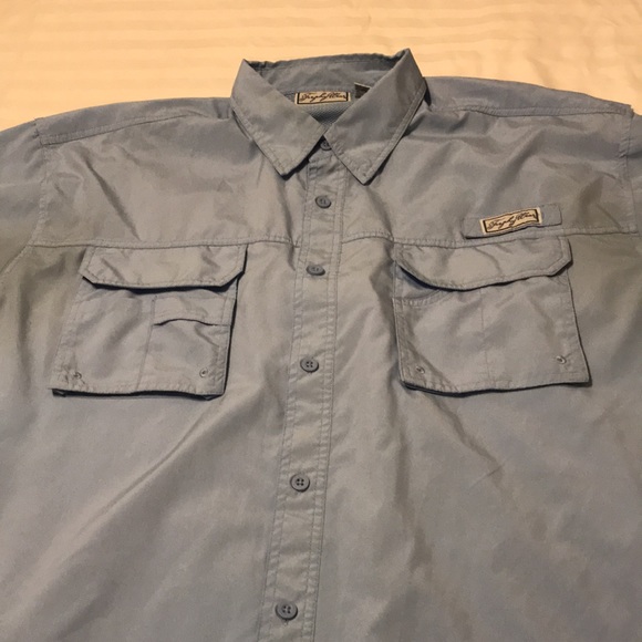 Trophy Wear Mens Casual Button Down Fishing Shirt - Picture 4 of 10